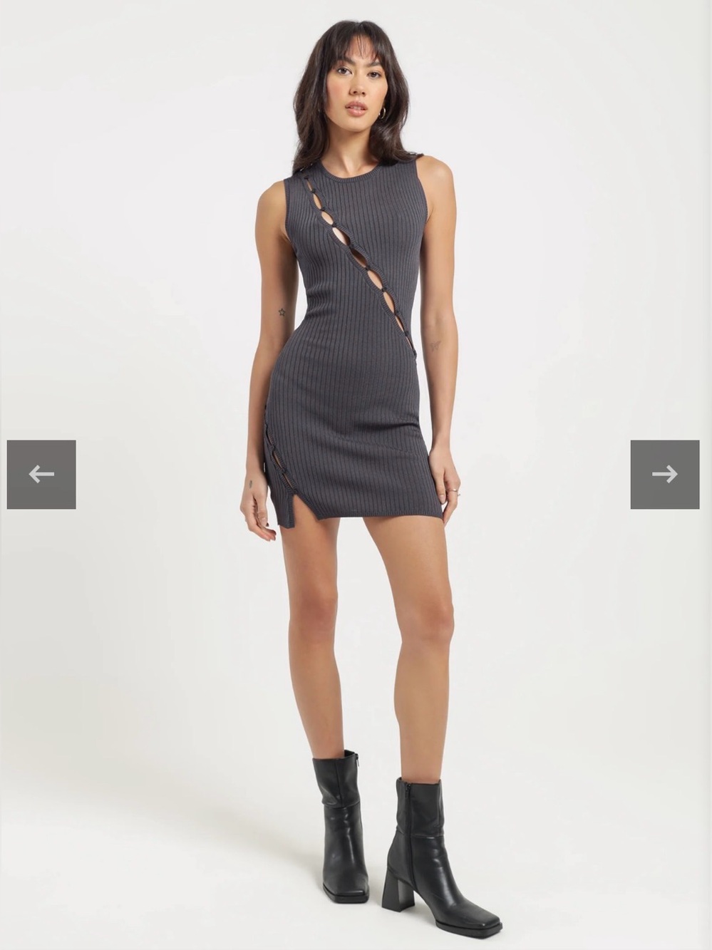 NWT Ksubi Keyhole dress